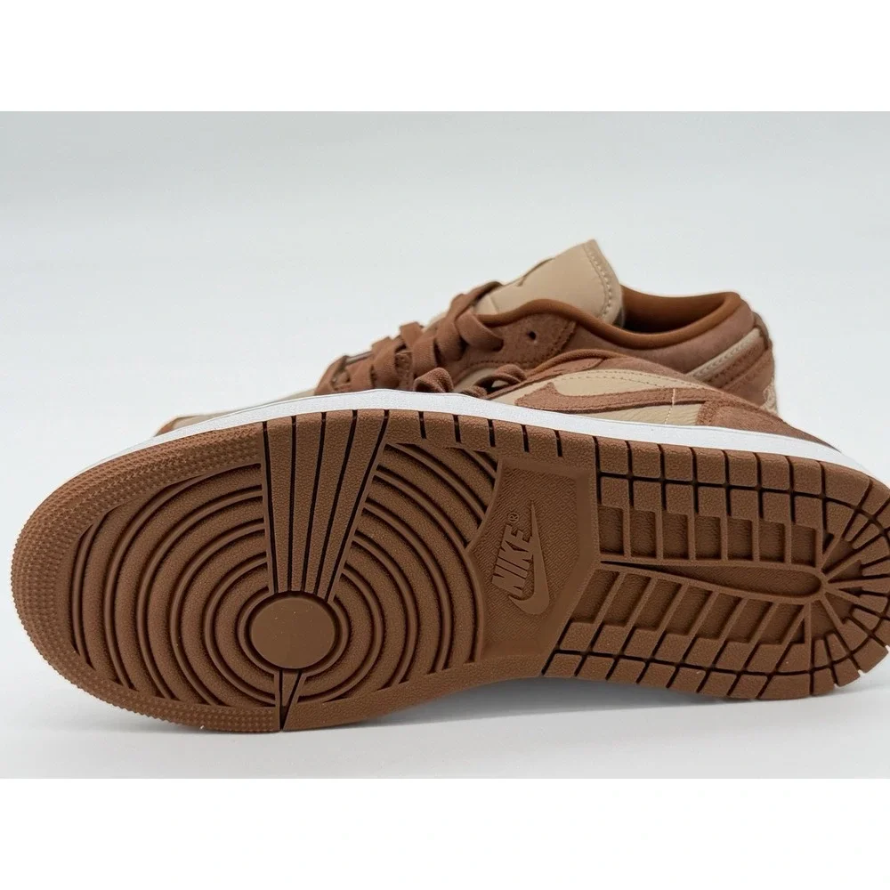 Women's Size 8 - Nike Jordan 1 Low Se Legend Coffee FJ3453-200 No Box Lid